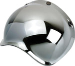 Biltwell Anti-Fog Bubble Shield - Chrome Mirror