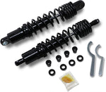 Drag Specialties Premium Ride-Height Adjustable Shocks For Harley Davidson FXLR 1340 1987-1994 Rear 342.90 mm (13.50") - Black