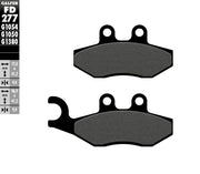 Galfer Organic Semi Metal Scooter Brake Pads For Piaggio Beverly 125 2010 - Front
