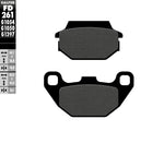 Galfer Organic Semi Metal Scooter Brake Pads For Kymco Agility 125 2009-2016 - Front