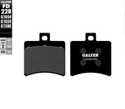 Galfer Organic Semi Metal Scooter Brake Pads For Aprilia Atlantic 125 2003-2006 - Rear