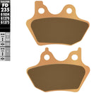 Galfer HH Sintered Brake Pads For Harley Davidson FLHR 1450 2000-2006 Front/Rear