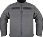 Icon Unisex Mototanker Jacket - Grey
