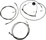 Magnum Shielding Pearl Designer Handlebar Cable Install Kit For Harley Davidson FLHRSE4 1800 2008 25.5cm (10") - Black