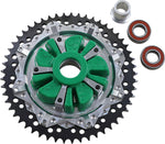 Alloy Art Cush Chain Sprocket For Harley Davidson FLHR 1584 2009 Black Machined 53T