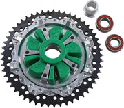 Alloy Art Cush Chain Sprocket For Harley Davidson FLHR 1584 2009 Black Machined 53T