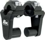 Rox Speed FX Pivoting Handlebar Risers For 7/8" Bar Clamps For Honda CB1000C 50.8 mm (2") - Black