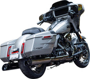 S&S Cycle 4-1 2" MK45 Performance Silencers For Harley Davidson FLH 1868 2021 - Lava Chrome