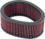 K&N High Flow Air Filter For Buell XB12R 2004-2007 - Black Red