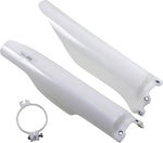 UFO Fork Guards For Kawasaki KX125 2004-2008 - White