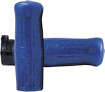 Avon Grips Old School Rubber Grips For Harley Davidson FLD 1690 2012-2013 - Blue Sparkle