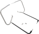 Drag Specialties Saddlebags Guards Support Kit For Harley Davidson FLHR 1340 1997-1998 - Chrome
