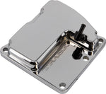 Trask Check M8 Vented Transmission Top Cover For Harley Davidson FLDE 1750 2018-2020 - Chrome
