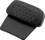 Saddlemen Chopped Tour Pak Backrest Pads For Harley Davidson FLH 1868 ABS 2021 - Black/Silver
