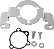 Drag Specialties Air Cleaner Support Bracket Kit For Harley Davidson FLH 1340 1984 - Black Chrome