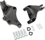 Drag Specialties Passenger Footpegs Mount Kit For Harley Davidson XL 1200 C 2014-2020 - Black