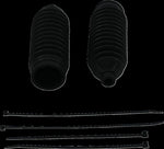 Moose Racing Rack Replacement Boots Kit For Honda SXS 1000 M3 4X4 2016-2020 - Black