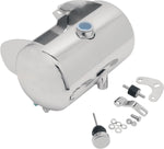 Drag Specialties Custom Oil Tank For Harley Davidson FLST 1340 1987-1990 - Chrome
