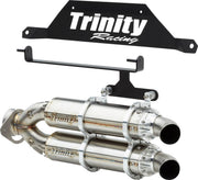 Trinity Racing Silencer For Polaris RZR Pro 2000 R 4X4 2022-2024 - Silver