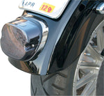 Drag Specialties LED Low-Profile Taillight For Harley Davidson FLHR 1450 1999-2003 Rear - Smoke