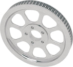 Drag Specialties Belt Pulley For Harley Davidson FLST 1450 Rear 28.6 mm (1.125") 70T - Polished Chrome