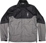 Thrashin Supply Co Mission Waterproof Rain Jacket - Black Grey