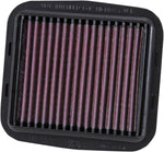 K&N Race Spec High Flow Air Filter For Ducati Diavel 1260 2019-2022 - Black Red