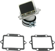 Boyesen Rad Valve Reed Cage Assembly For Kawasaki KDX250 1989-2006 - Black/Silver