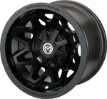 Moose Racing 416X Wheel For Kawasaki KVF650 I 4X4 2006-2013 Rear 12x8" - Black