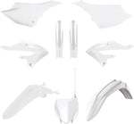 Polisport Plastics Kit For Yamaha YZ125 2022-2026 - White