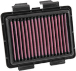 K&N High Flow Air Filter For Honda CL 500 2023-2024 - Black Red