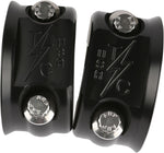 Thrashin Supply Co Brake Clutch Perch Clamps For Harley Davidson FLD 1690 2012-2013 - Black