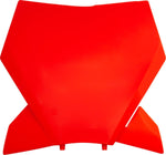 UFO Front Number Board For KTM SX125 2023-2025 - Fluorescent Orange