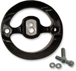 S&S Cycle Super Stock Air Cleaner Cover Adapter Kit For Harley Davidson FLFBS 1868 2022-2023 - Black Silver