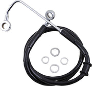 Drag Specialties Extended Length Stainless Steel Brake Hose For Harley Davidson FLSS 1800 2016-2017 Front Upper