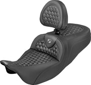 Saddlemen Roadsofa Seat For Harley Davidson FLH 1868 ABS 2021 - Black/Grey