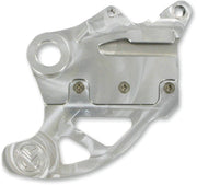 Moose Racing Pro Shark Fin Disc Protector with Brake Carrier For Kawasaki KLX450R 2008-2010 - Silver