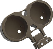 LA Choppers Dual Gauge Mount for Performance Risers For Harley Davidson FLD 1690 2012-2013 - Brown