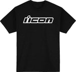 Icon Mens Adult Clasicon T-Shirt - Black