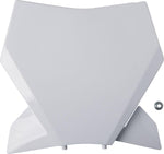 UFO Front Number Board For KTM SX125 2023-2025 - White