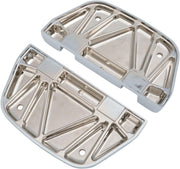 Drag Specialties Passenger Floorboards & Inserts For Harley Davidson FLHR 1584 2007-2008 - Chrome
