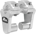 Rox Speed FX Pivoting Handlebar Risers For 7/8" Bar Clamps For Honda CB1000C 50.8 mm (2") - Chrome