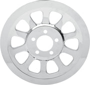 Drag Specialties Outer Rear Pulley Insert For Harley Davidson FLD 1690 2012-2013 Rear - Chrome