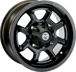 Moose Racing 415X Wheel For Kawasaki KVF650 I 4X4 2006-2014 Fits Front Or Rear 14x7" - Black