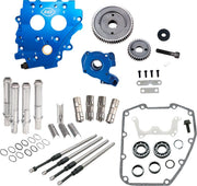 S&S Cycle Cam Chest Kit Without Cams For Gear Drive Twin Cam For Harley Davidson FLHR 1450 1999-2003 - Chrome