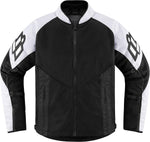 Icon Unisex Mesh AF Jacket - Black White