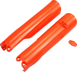 UFO Fork Guards For KTM EXC150 TBI 2024-2025 - Fluro Orange