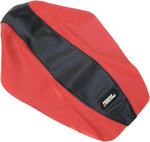 Moose Racing Standard Seat Cover For Honda CRF70F 2004-2012 - Black Top Red Sides