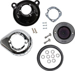 S&S Cycle Air Stinger Stealth Air Cleaner Kit For Harley Davidson XL 1200 C 2007-2020 - Black