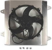Moose Racing Hi-Performance Cooling Fan For Yamaha YXZ 1000 R 2016-2019 - Black Silver